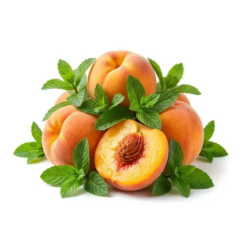 خوخ ونعناع